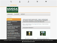 Tablet Screenshot of mugga.com.pl